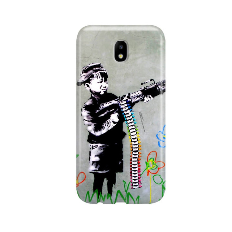 ETUI NA TELEFON SAMSUNG GALAXY J5 2017 J530 BANKSY WZÓR BK162