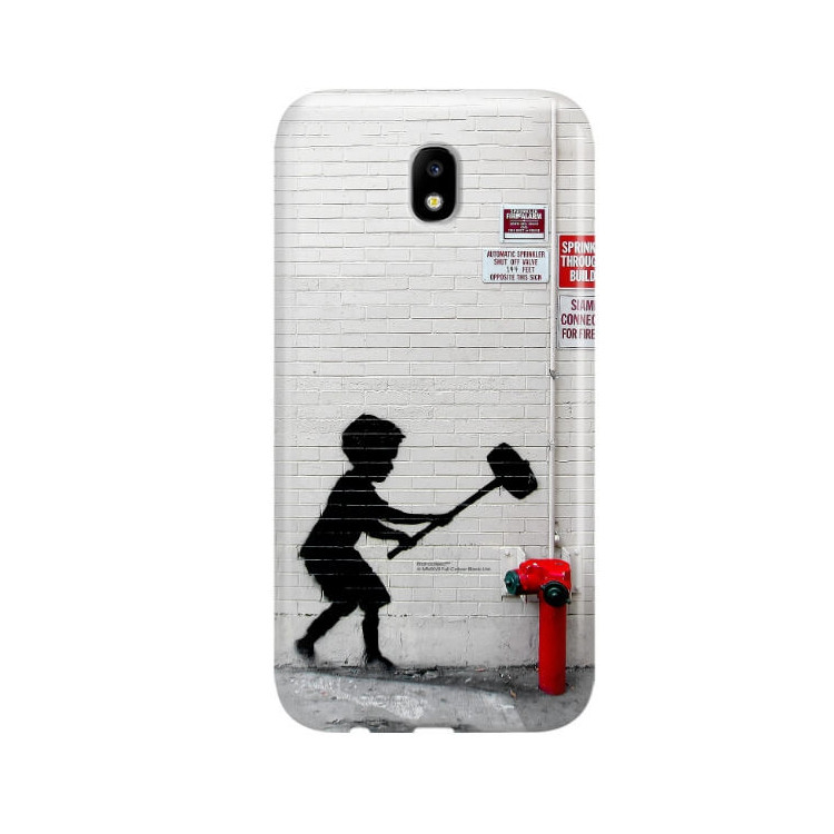 ETUI NA TELEFON SAMSUNG GALAXY J5 2017 J530 BANKSY WZÓR BK178