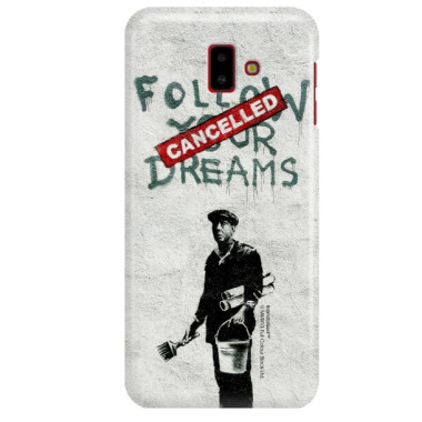 ETUI NA TELEFON SAMSUNG GALAXY J6 PLUS 2018 J610 BANKSY WZÓR BK115