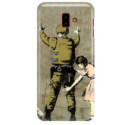ETUI NA TELEFON SAMSUNG GALAXY J6 PLUS 2018 J610 BANKSY WZÓR BK135