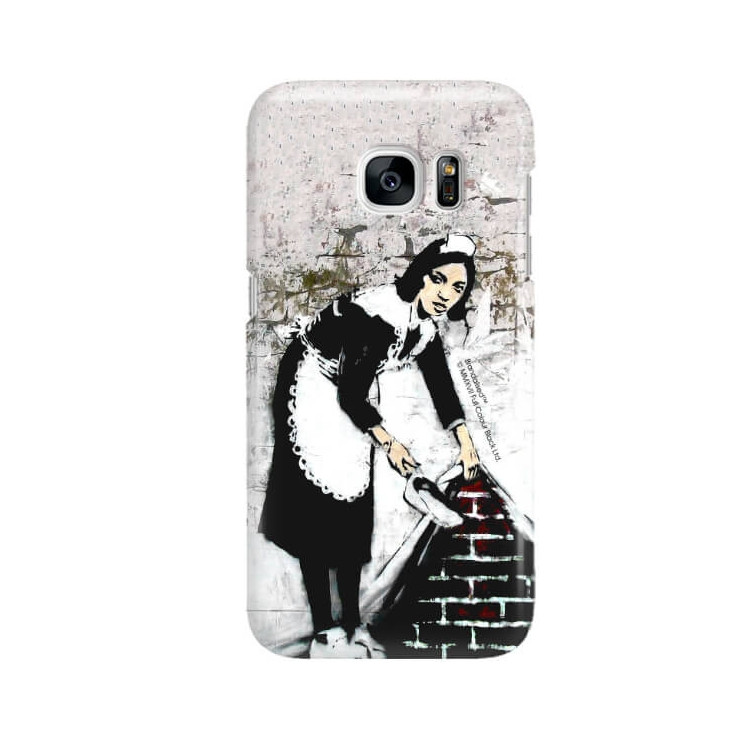 ETUI NA TELEFON SAMSUNG GALAXY S7 G930 BANKSY WZÓR BK100