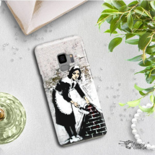 ETUI NA TELEFON SAMSUNG GALAXY S7 G930 BANKSY WZÓR BK100