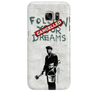 ETUI NA TELEFON SAMSUNG GALAXY S7 EDGE G935 BANKSY WZÓR BK115