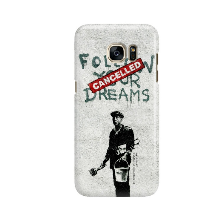 ETUI NA TELEFON SAMSUNG GALAXY S7 EDGE G935 BANKSY WZÓR BK115