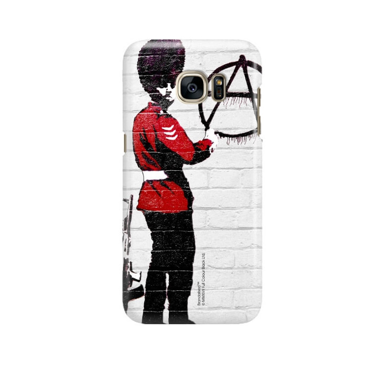 ETUI NA TELEFON SAMSUNG GALAXY S7 EDGE G935 BANKSY WZÓR BK134