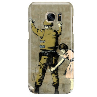 ETUI NA TELEFON SAMSUNG GALAXY S7 EDGE G935 BANKSY WZÓR BK135