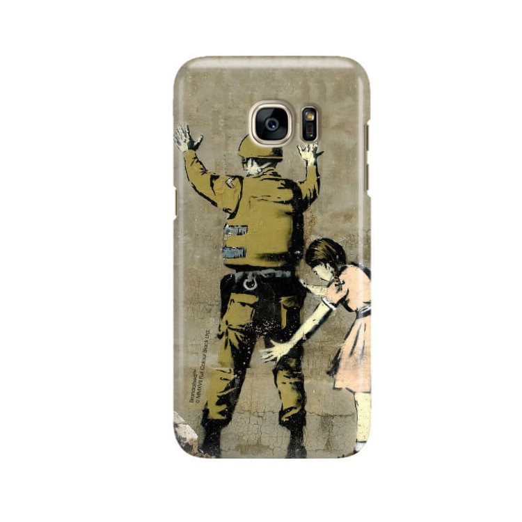 ETUI NA TELEFON SAMSUNG GALAXY S7 EDGE G935 BANKSY WZÓR BK135