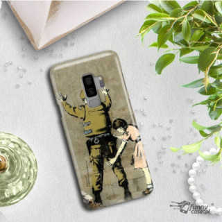 ETUI NA TELEFON SAMSUNG GALAXY S7 EDGE G935 BANKSY WZÓR BK135