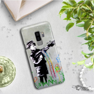 ETUI NA TELEFON SAMSUNG GALAXY S7 EDGE G935 BANKSY WZÓR BK162