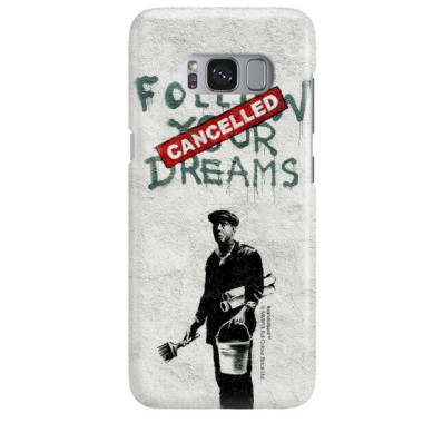 ETUI NA TELEFON SAMSUNG GALAXY S8 G950 BANKSY WZÓR BK115