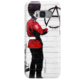 ETUI NA TELEFON SAMSUNG GALAXY S8 G950 BANKSY WZÓR BK134