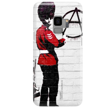 ETUI NA TELEFON SAMSUNG GALAXY S9 G960 BANKSY WZÓR BK134