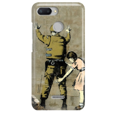 ETUI NA TELEFON XIAOMI REDMI 6 BANKSY WZÓR BK135