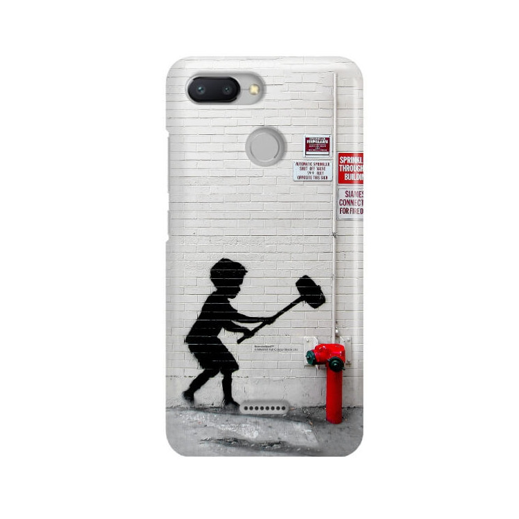 ETUI NA TELEFON XIAOMI REDMI 6 BANKSY WZÓR BK178