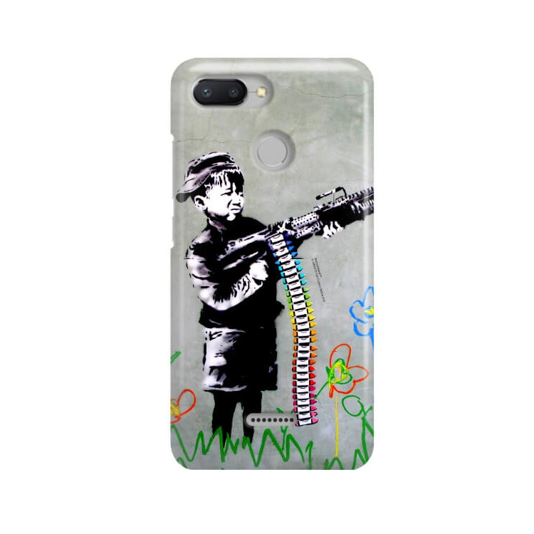 ETUI NA TELEFON XIAOMI REDMI 6 BANKSY WZÓR BK162