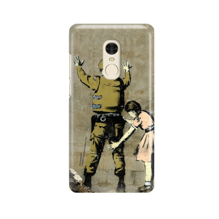 ETUI NA TELEFON XIAOMI REDMI NOTE 4X BANKSY WZÓR BK135