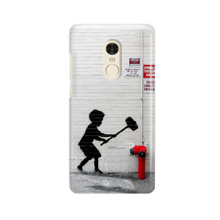 ETUI NA TELEFON XIAOMI REDMI NOTE 4X BANKSY WZÓR BK178