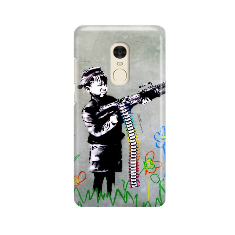 ETUI NA TELEFON XIAOMI REDMI NOTE 4X BANKSY WZÓR BK162