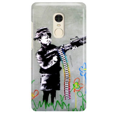 ETUI NA TELEFON XIAOMI REDMI NOTE 4X BANKSY WZÓR BK162