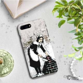 ETUI NA TELEFON IPHONE 8 PLUS A1897  BANKSY WZÓR BK100