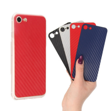 Etui Lenovo MOTO Z PLAY, Etui Clear Carbon Wielokolorowy - FunnyCase