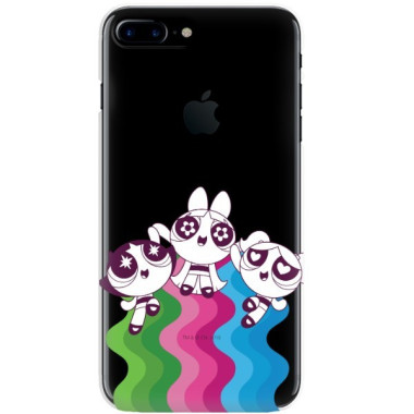 ETUI NA TELEFON APPLE IPHONE 7 PLUS / 8 PLUS CARTOON NETWORK ATOMÓWKI WZÓR AT501