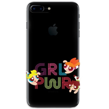 ETUI NA TELEFON APPLE IPHONE 7 PLUS / 8 PLUS CARTOON NETWORK ATOMÓWKI WZÓR AT505