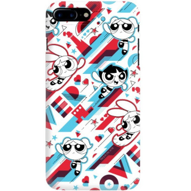 ETUI NA TELEFON APPLE IPHONE 7 PLUS / 8 PLUS CARTOON NETWORK ATOMÓWKI WZÓR AT561