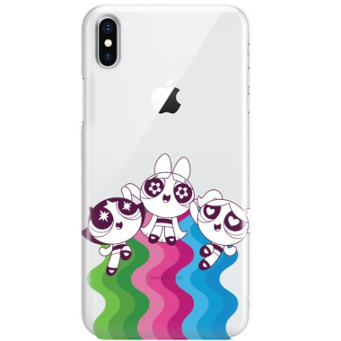 ETUI NA TELEFON APPLE IPHONE X / IPHONE XS CARTOON NETWORK ATOMÓWKI WZÓR AT501