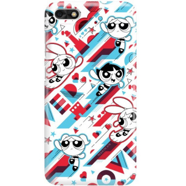 ETUI NA TELEFON HUAWEI P9 LITE MINI CARTOON NETWORK ATOMÓWKI WZÓR AT561