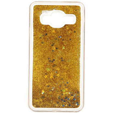 GUMA LIQUID ETUI NA TELEFON SAMSUNG GALAXY J3 2016 J320 ZŁOTY