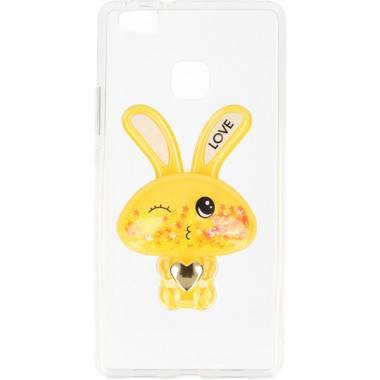 Etui Huawei P9 LITE, Etui Gumowe Pomarańczowy - FunnyCase