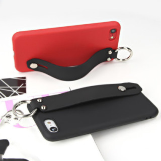 Etui Huawei P9 LITE MINI, Etui Smooth Uchwyt Czarny - FunnyCase