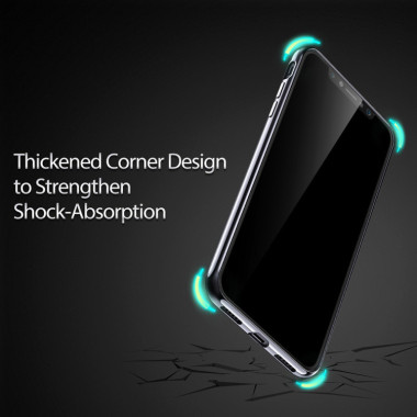 GUMA SMOOTH ETUI NA TELEFON IPHONE 6 4.7'' A1586 /A1688 CZARNY