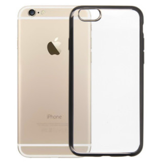 GUMA SMOOTH ETUI NA TELEFON IPHONE 6 4.7'' A1586 /A1688 GRANATOWY