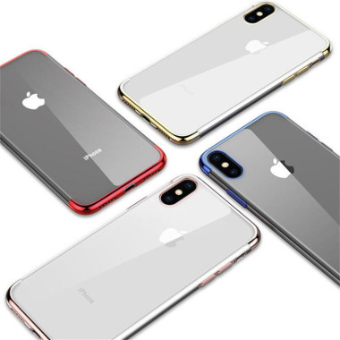 GUMA LIQUID PEARL ETUI NA TELEFON SAMSUNG GALAXY S6 EDGE G925 NIEBIESKI