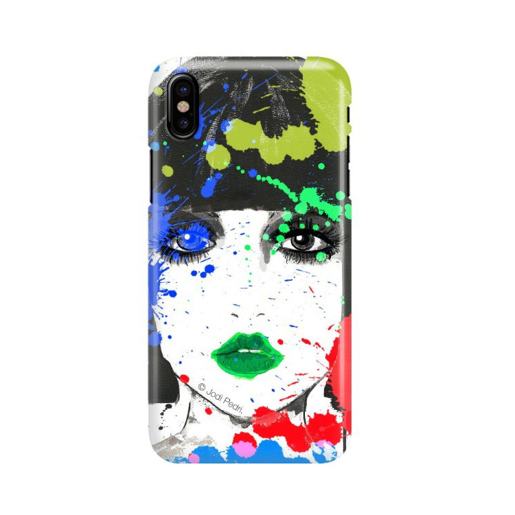 Etui Apple IPHONE X / XS, Etui Jodi Pedri Wielokolorowy - FunnyCase