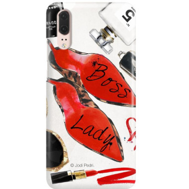 Etui Huawei P20, Etui Jodi Pedri Wielokolorowy - FunnyCase
