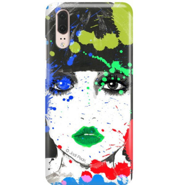 Etui Huawei P20, Etui Jodi Pedri Wielokolorowy - FunnyCase
