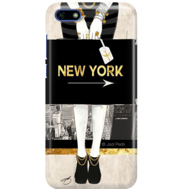 Etui Huawei Y5 2017 / Y6 2017, Etui Jodi Pedri Wielokolorowy - FunnyCase