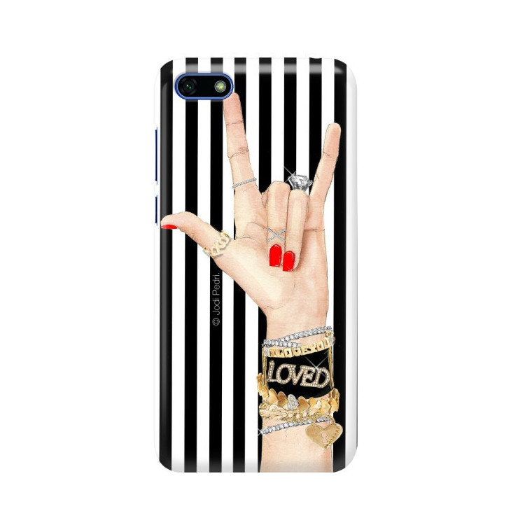 Etui Huawei Y5 2017 / Y6 2017, Etui Jodi Pedri Wielokolorowy - FunnyCase