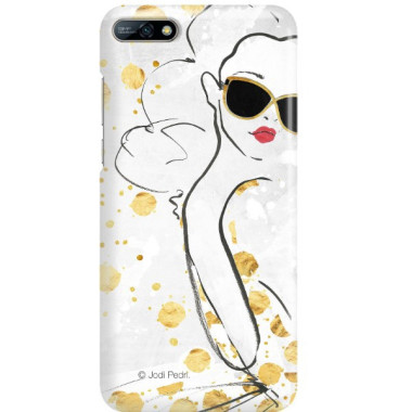 Etui Huawei Y7 PRIME 2018, Etui Jodi Pedri Wielokolorowy - FunnyCase