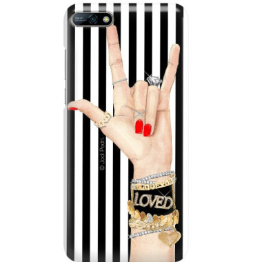 Etui Huawei Y7 PRIME 2018, Etui Jodi Pedri Wielokolorowy - FunnyCase