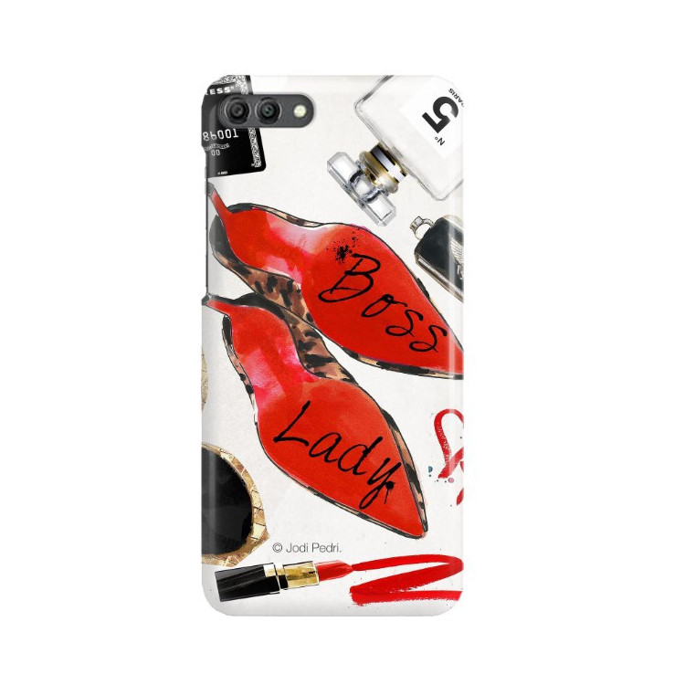 Etui Huawei Y9 2018, Etui Jodi Pedri Wielokolorowy - FunnyCase