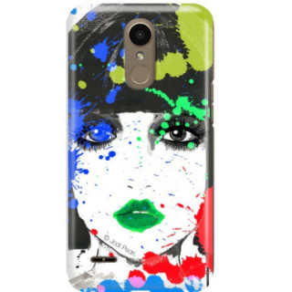 Etui Lg K10 2017, Etui Jodi Pedri Wielokolorowy - FunnyCase
