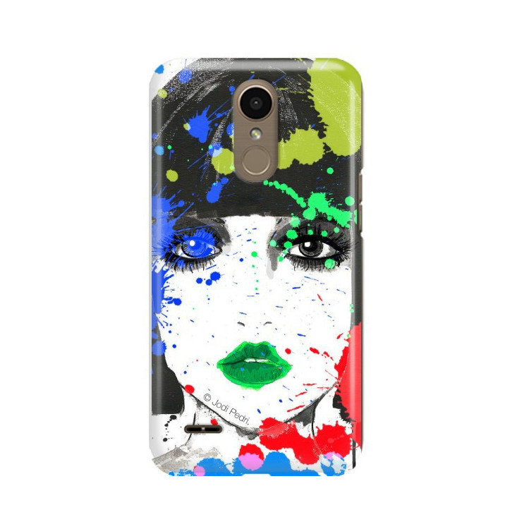 Etui Lg K10 2017, Etui Jodi Pedri Wielokolorowy - FunnyCase