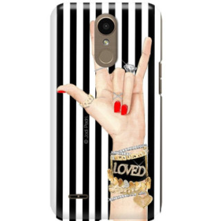Etui Lg K10 2017, Etui Jodi Pedri Wielokolorowy - FunnyCase