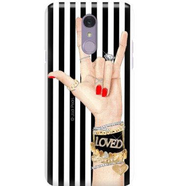 Etui Lg Q7, Etui Jodi Pedri Wielokolorowy - FunnyCase