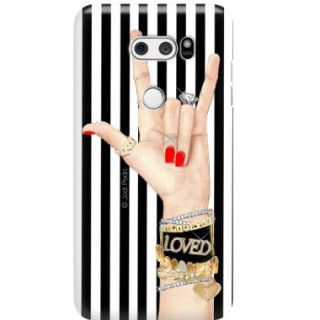 Etui Lg V30, Etui Jodi Pedri Wielokolorowy - FunnyCase