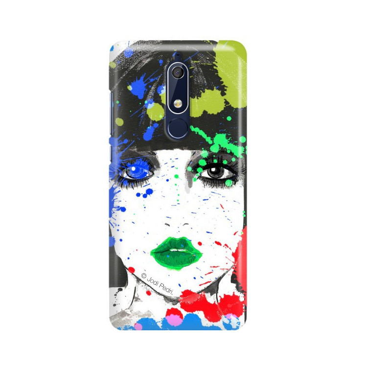 Etui Nokia 5.1, Etui Jodi Pedri Wielokolorowy - FunnyCase